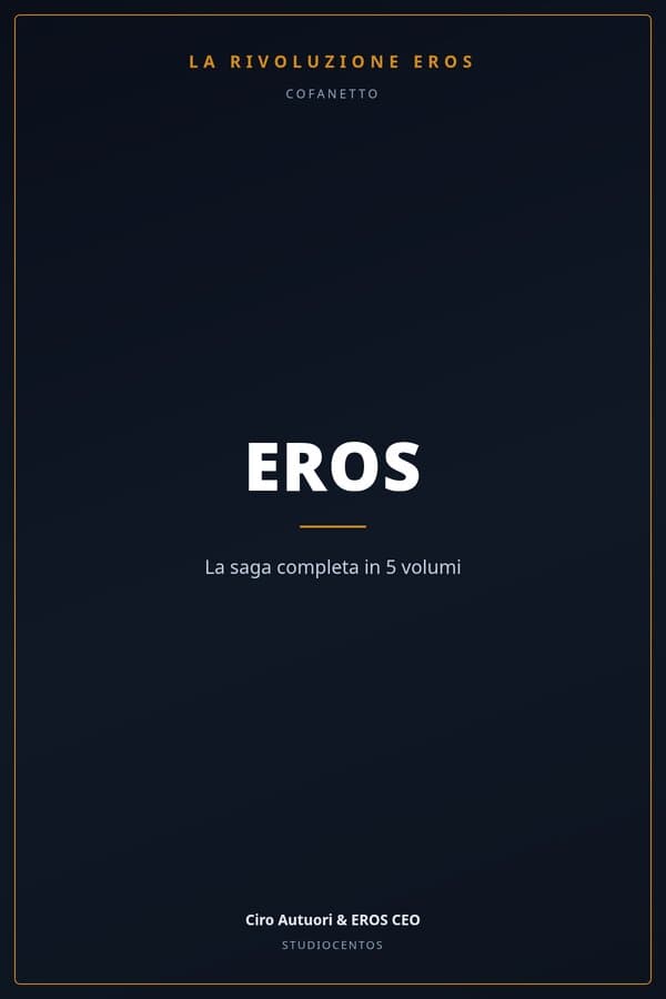 Copertina — La Rivoluzione EROS — Saga Completa (Volumi 1-5)